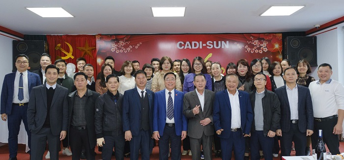 CADI-SUN đoàn kết, hướng đến một năm mới thành công và thịnh vượng